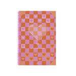 Cuaderno A4 Fw Semirigido Pink 80Hjs Rayado 999671